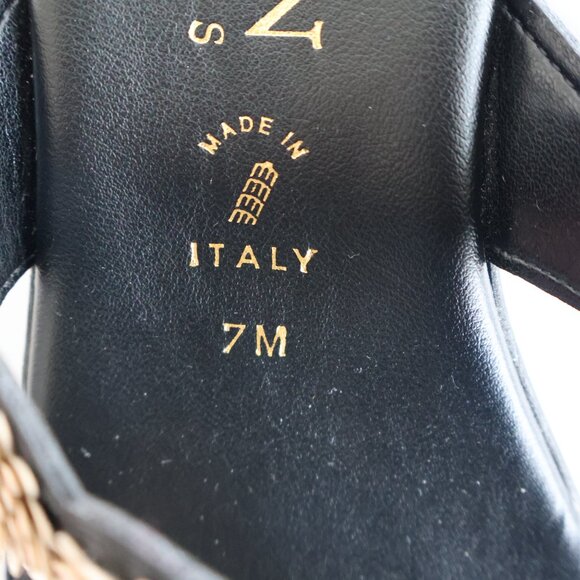 Size 7M - ITALIAN Shoemakers Women's Rona Wedge Thong Sandal - Flip Flops - Picture 4 of 10